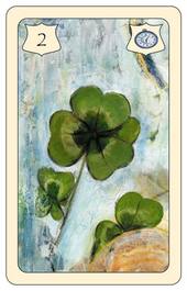 Lenormand Karte 2: Klee – Brittas Wahrsagekarten