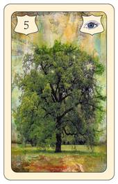 Lenormand Karte 5: Baum – Brittas Wahrsagekarten