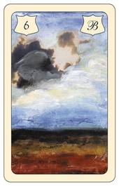 Lenormand Karte 6: Wolken