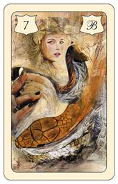 Lenormand Karte 7: Schlange