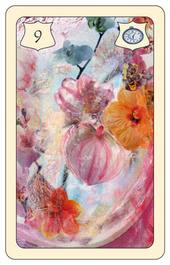 Lenormand Karte 9: Blumen – Brittas Wahrsagekarten