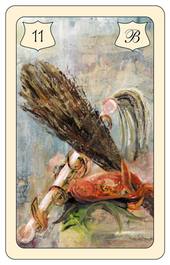 Lenormand Karte 11: Rute – Brittas Wahrsagekarten