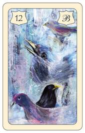 Lenormand Karte 12: Vögel