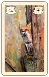 Lenormand Karte 14: Fuchs – Brittas Wahrsagekarten