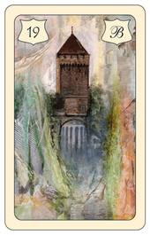Lenormand Karte 19: Turm