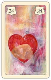Lenormand Karte 24: Herz