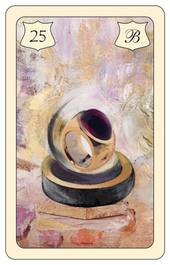Lenormand Karte 25: Ring – Brittas Wahrsagekarten