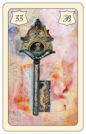 Lenormand Karte 33: Schlüssel
